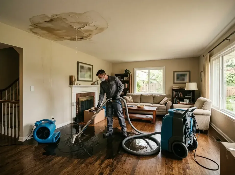 attic-pipe-burst-ceiling-drip-008 — frequently asked questions, Water Damage Restoration & Carpet Care in Spindale, NC